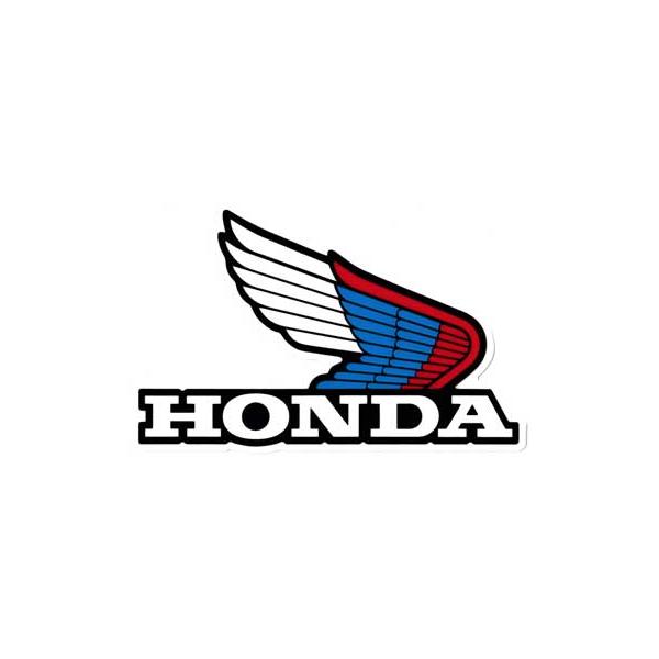 ホンダ HONDA ステッカー ロゴ バイク 車 おしゃれ かっこいい ヘルメット スーツケース ウイング 1972WING トリコロール1 R