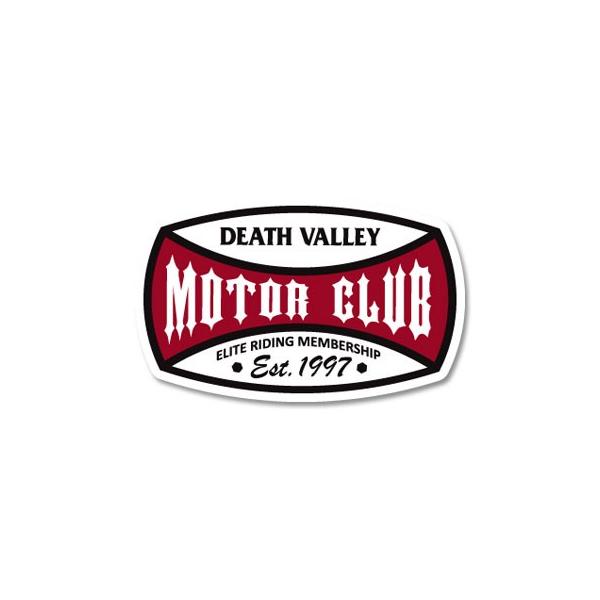 ステッカー アメリカン おしゃれ バイク 車 かっこいい ホットロッド カスタム レーシング カーステッカー MOTOR CLUB ICONS DEATH VALLEY