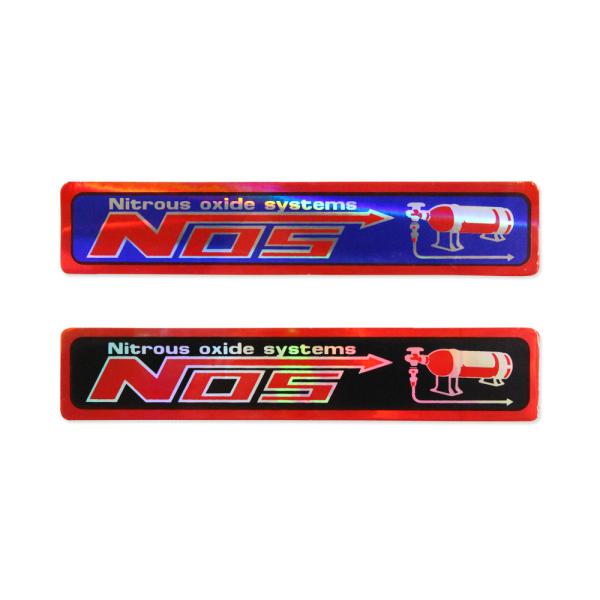 NOS ステッカー アメリカン おしゃれ かっこいい レーシング ワイルドスピード ホットロッド アメ車 バイク アメリカン雑貨 ロング