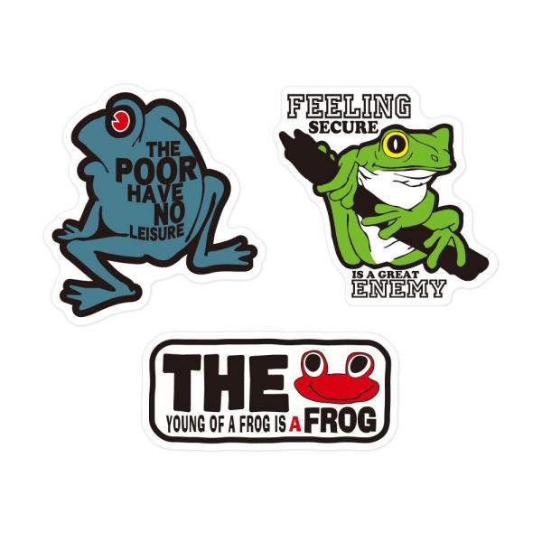 Supreme ステッカー 3枚セット カエルデザイン Supreme ステッカー 3枚セット カエルデザイン 【公式通販】