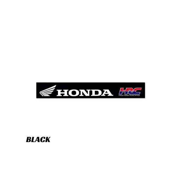 ホンダ HONDA ステッカー バイク 車 おしゃれ かっこいい カーステッカー Wing HRC 横組み サイズS ブラック