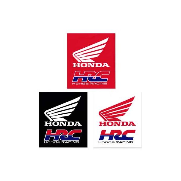 ホンダ HONDA ステッカー バイク 車 おしゃれ かっこいい カーステッカー Wing HRC 縦組み