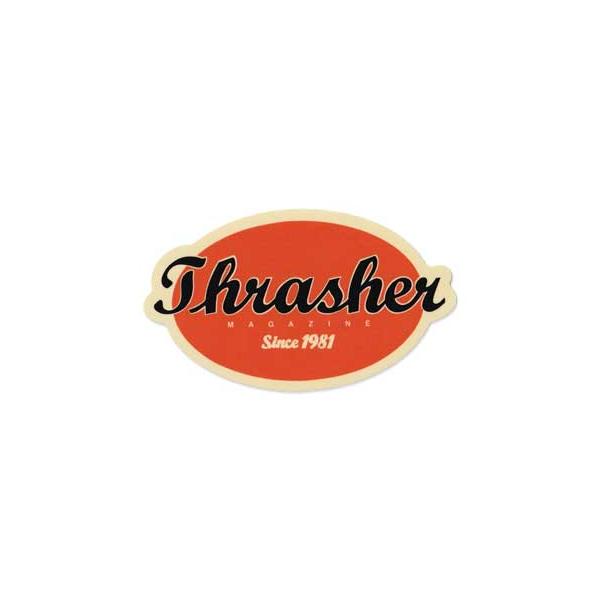 スラッシャー THRASHER ステッカー おしゃれ アメリカン かっこいい スケボー ストリート ブランド 車 バイク DOTLABELL