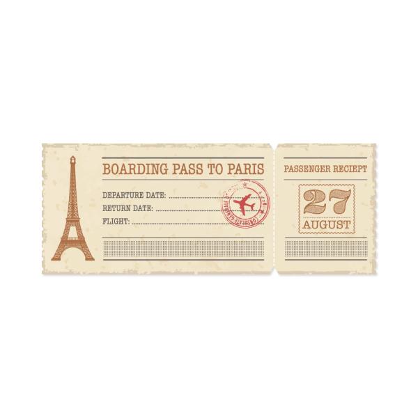ステッカー スーツケース キャリーケース おしゃれ かっこいい レトロ 旅行 アメリカン雑貨 ヴィンテージバゲージラベルステッカー パリ