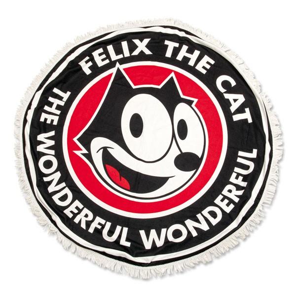 フィリックス ザ キャット ビーチタオル 大判 円形 レジャーシート 大きい おしゃれ キャラクタ アメリカ アウトドア Felix ラウンドビーチタオル To Kgazf441 Mon U S Junkyard 通販 Yahoo ショッピング