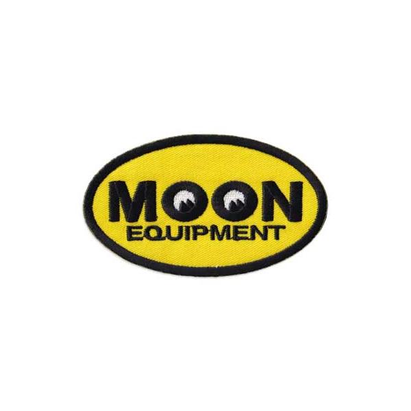 ムーンアイズ ワッペン アイロン おしゃれ アメリカン かっこいい アメカジ カスタム ジャケット トートバッグ MOONEYES オーバルパッチ
