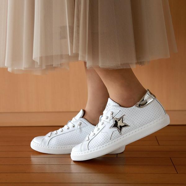 2STAR 2STAR(ツースター) パンチングレザー グリッタースター 