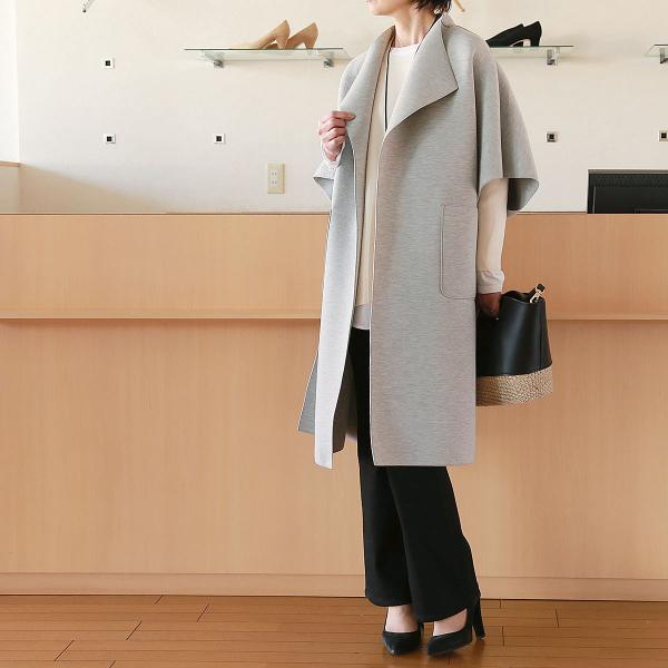 美品✨モラビト 23AW 19.8万 ウール ケーブルニット ドッキングコート OUTER & KNIT COLLECTION ②🧶 | モラビト | 大丸芦屋店公式 SHOP BLOG