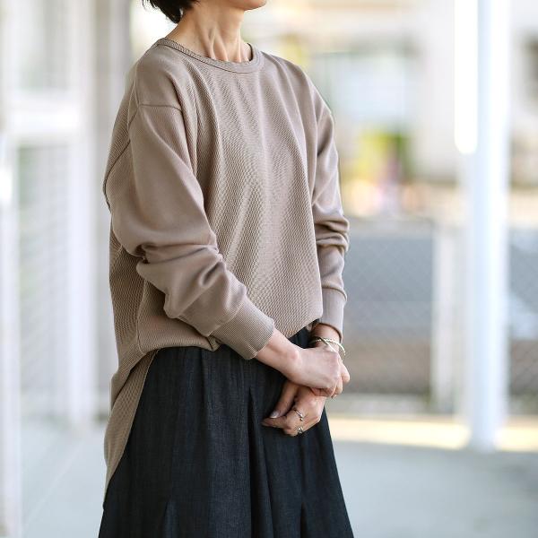 Munich（ミューニック） バックヘンリーネック 落ち感トロ味サーマル