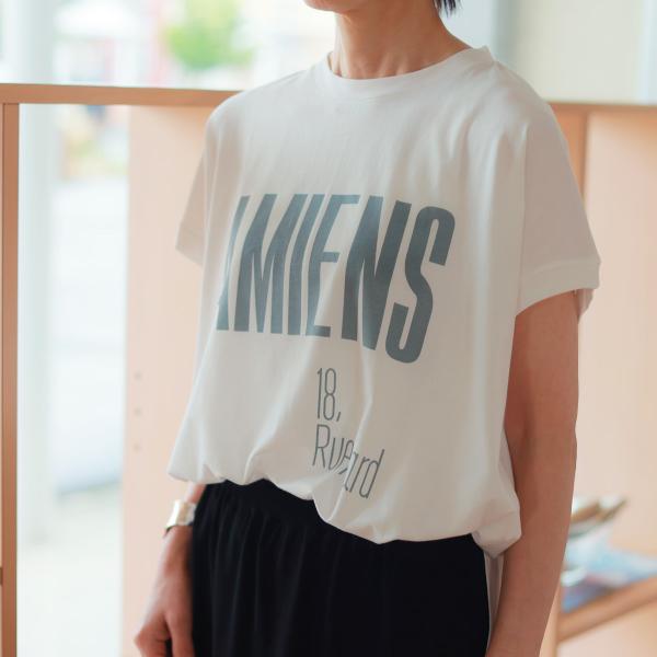 新品未使用 La Hutte×MICA&DEAL\"AMIENS\"T-shirt 30%off]【La Hutte×MICA&DEAL】