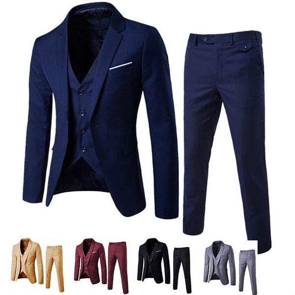 スリーピース スーツ ビジネススーツ 3点セット リクルート メンズ