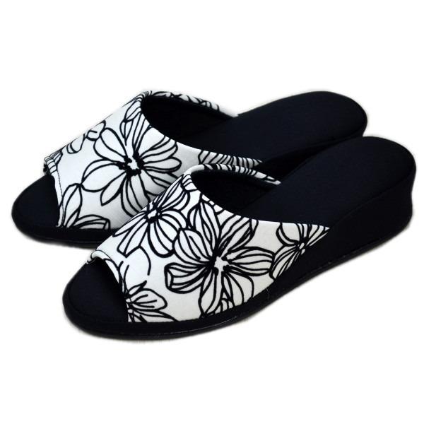 日本製 スリッパ ヒール Sサイズ Fサイズ フロッキーフラワー ホワイト ブラック花柄 シンプル レディース 女性用 婦人 ルームシューズ 上履き 室内履き おしゃ Buyee Buyee Japanese Proxy Service Buy From Japan Bot Online