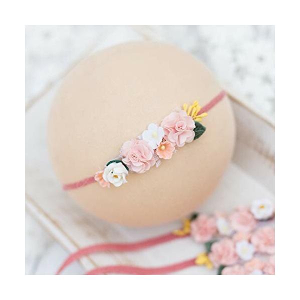 Bespeture ベビー ヘアバンド 髪飾り 手作り ヘアアクセサリー ニューボーンフォト 作り花 赤ちゃん 7点 セット Sagaretxe Net
