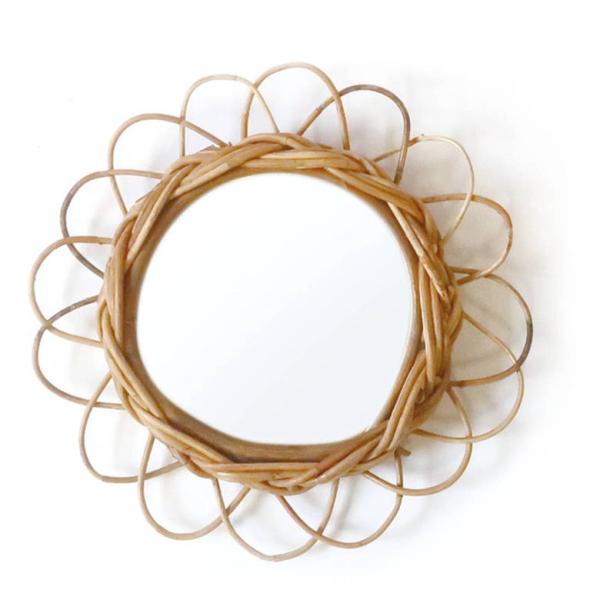 [キーワード]アラログフラワーミラー　Ｓ おしゃれ シンプル インテリア クレエ爆買