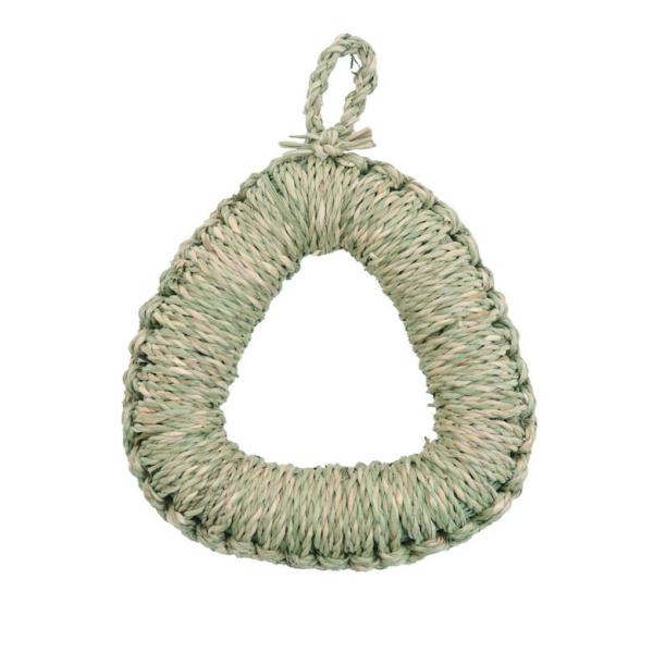 [キーワード]シーグラス　三角鍋敷きＳ おしゃれ シンプル インテリア クレエ爆買