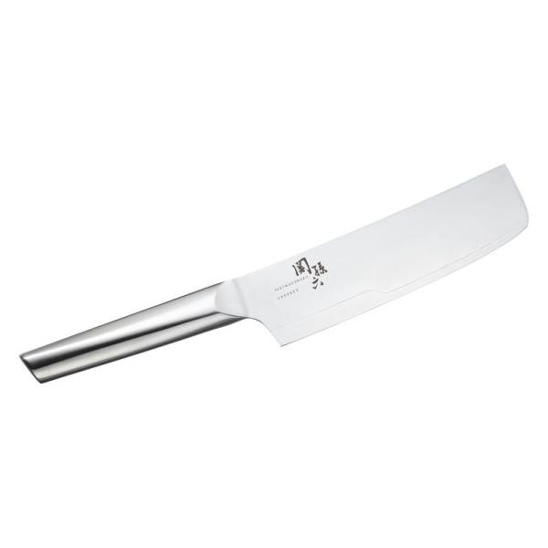 【商品説明】継ぎ目のないオールステンレス仕上げで、煮沸消毒、食器洗浄機にも対応。特殊精密接合(ろう付け)の技術を利用した機能性とスタイリッシュなデザイン。野菜専用の包丁で刃が薄く、皮むきや薄切り、輪切りに半月切りなど広範囲に活躍できる包丁で...