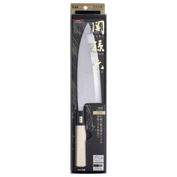 関孫六 包丁 貝印 金寿本鋼 和包丁 出刃包丁 180mm 日本製 AK5218 刺身