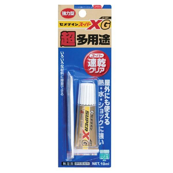 スーパーX セメダイン スーパーXゴールド10ML クリア BP : ものうりば