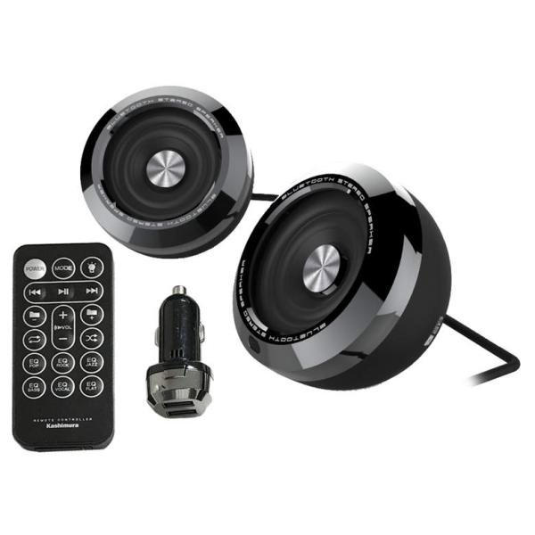 [キーワード]Bluetooth ステレオスピーカー EQ MP3プレーヤー カーラジオ オーディオ機器 カー用品 カシムラ爆買