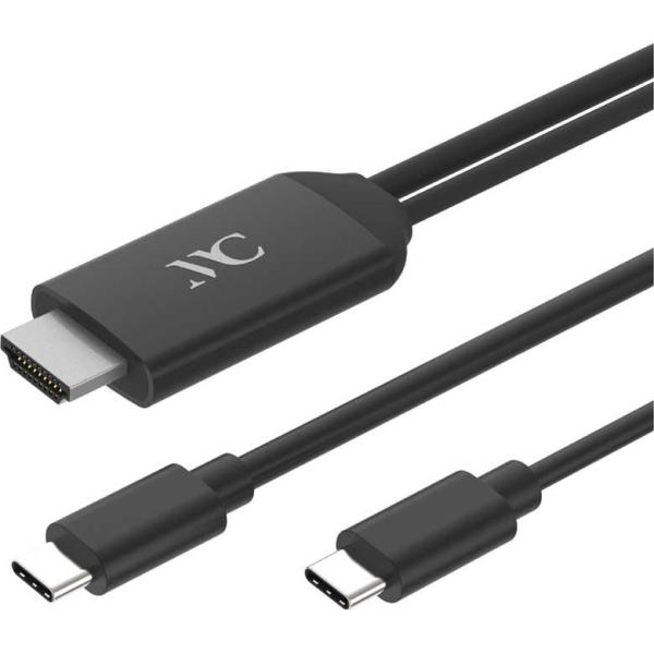 HDMI変換ケーブル Type-C PD HDMIケーブル カーチャージャー スマホ