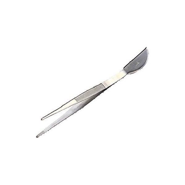 ●盆栽手入用具の必需品。●ヘラとピンセットの二通りの使用ができる。●細かいところまでしっかり届き作業を助けます。●ヘラ付きで土寄せも可能 。        【商品情報】●全長：220mm●重量：56g●生産国：日本爆買