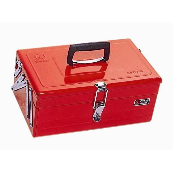 ●プロが使うツールボックスです。●スチール製で熱にも強く大変丈夫です。●中皿パーツ移動防止（仕切板ロック機能付）　●工具から小物類まで収納可能【商品情報】●外寸（ｍｍ)間口Ｘ奥行Ｘ高さ：350×200×上段50、下段100 ●有効内寸（ｍｍ...