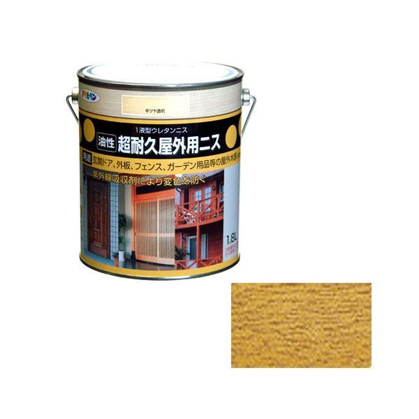 アサヒペン 油性超耐久屋外用ニス 1.8L (ペンキ・ラッカー) 価格比較