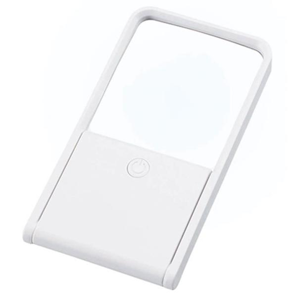 拡大鏡 ルーペ スタンド ルーペライト付き 虫眼鏡 カクセー kakusee爆買