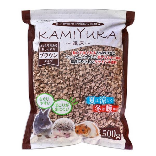 [キーワード]シーズイシハラ クリーンモフ 小動物用床材KAMIYUKA〜紙床〜 ブラウン 500g 小動物 うさぎ ハムスター ハリネズミ 消臭 涼しい 暖かい 低アレルギー リサイクル素材 掃除 ラク ペット 小動物 うさぎ ハムスター...