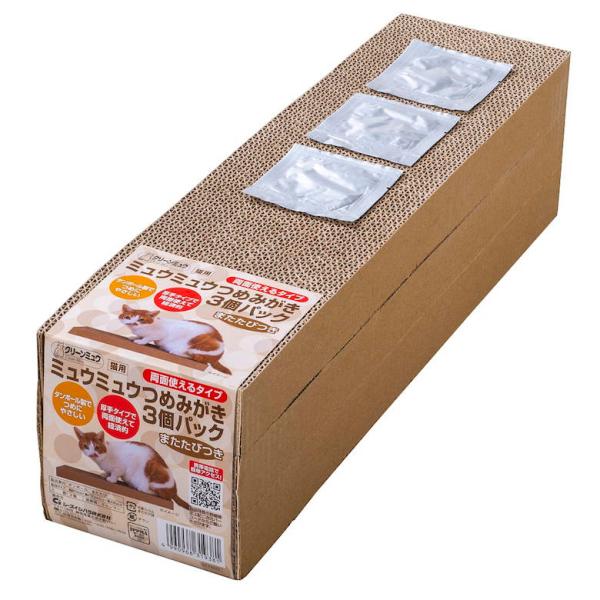 [キーワード]シーズイシハラ ミュウミュウつめみがき両面使える 3P 猫 爪 つめ ツメ 爪磨き 爪にやさしい またたび マタタビ 段ボール 爪とぎ ねこ ネコ 愛猫 ペット 猫 爪 つめ ツメ 爪磨き 爪にやさしい またたび マタタビ 段...