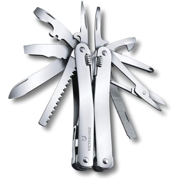 防災グッズ 日本正規品 Victorinox ビクトリノックス スイスツール スピリット XL シルバー 3.0224.N保証書付き 工具箱 コンパクト ギア 防災用品 キーホルダー カギ 鍵 アウトドア 登山 キャンプ 釣り マルチツール VICTORINOX（ビクトリノックス） 防災グッズ 日本正規品 スイスツール