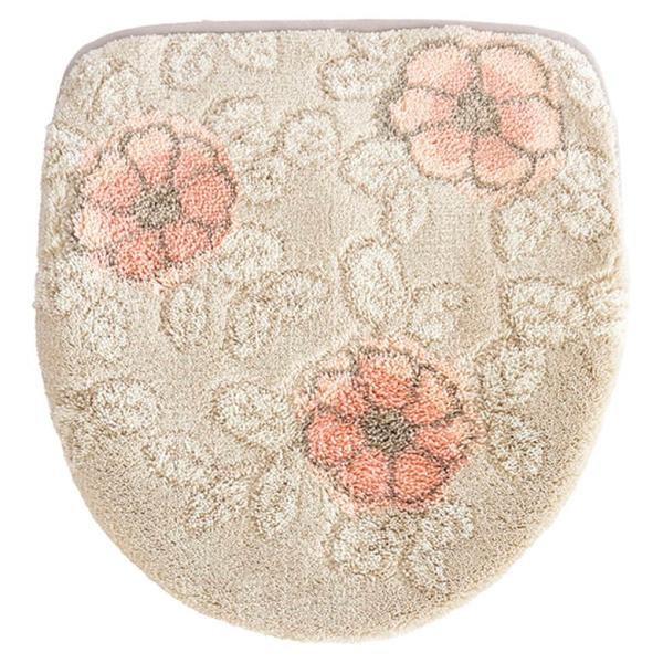 【キーワード】トイレ カバー ドレニモ フタ フローリア フタカバードレニモタイプ ナチュラル 花柄 おしゃれ 北欧 やわらか 洗える 洗濯可 日本製 ウィルトン織り オカ爆買