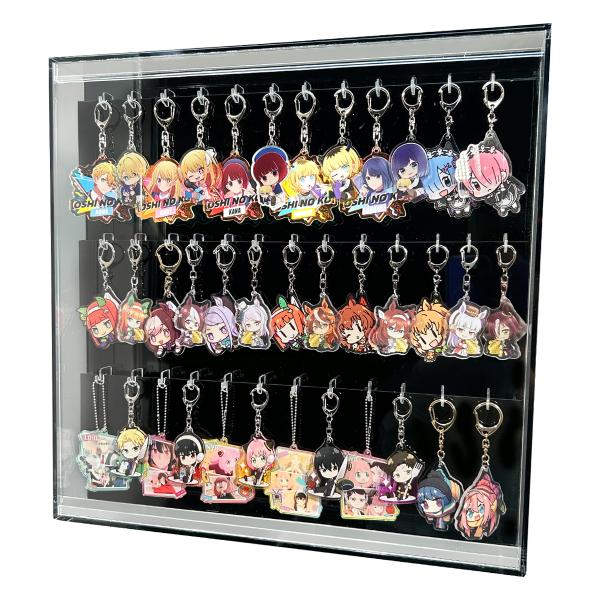 コープスパーティー　ついコレ アクリルキーホルダー 全種　アクリル収納ケース付き 幅45cm 4.5mm間隔で横移動自由/ フック式/壁掛け・置き式/アクスタ