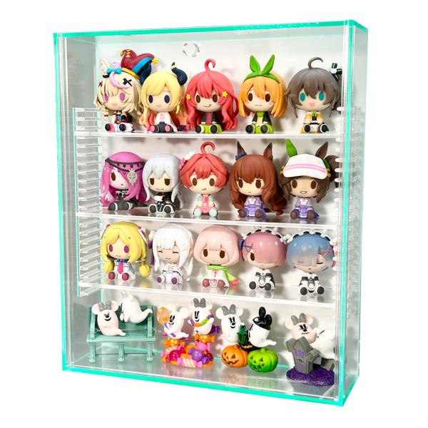 可動棚】ミニフィギュア・アクスタ専用アクリルコレクションケース 幅