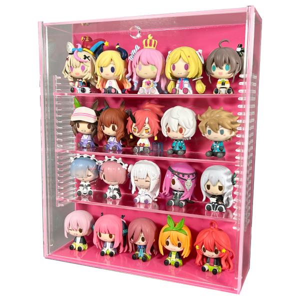 リリィ コレクションケース ピンク 棚 2個セット リリィ コレクション