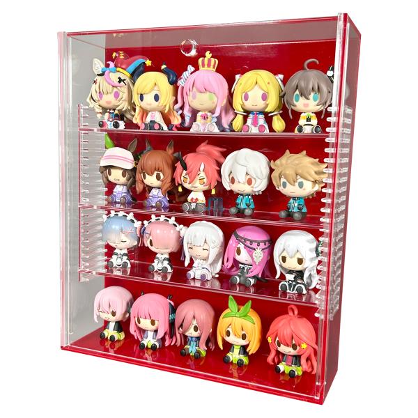 可動棚】ミニフィギュア・アクスタ専用アクリルコレクションケース 幅
