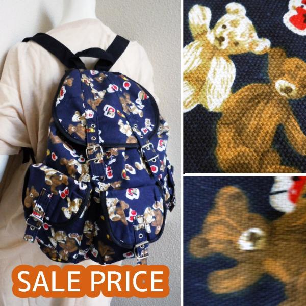 訳あり 激安 リュック セール くま テディベア クマ ユニーク レトロ ポップ かわいい リュックサック くまさん Buyee Buyee 日本の通販商品 オークションの代理入札 代理購入