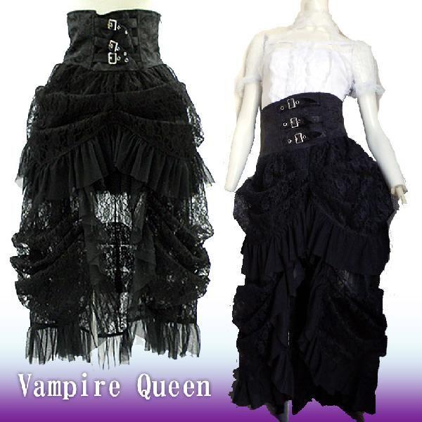 ヴァンパイアクイーン 吸血鬼魔女 ロングスカート ハイウエストレースドレープ暗黒鳥篭gothic魔女貴婦人ゴスロリパンクハロウィン期間限定値下げ コスプレ Buyee Buyee 提供一站式最全面最專業現地yahoo Japan拍賣代bid代拍代購服務 Bot Online
