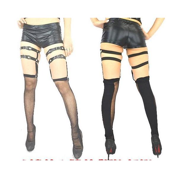 ガーターベルトガーターバンドゴスパンクフェイクレザーベルト付きバンド 両足set 締め付けない 靴下止めレッグガーターソックス Buyee Buyee 日本の通販商品 オークションの代理入札 代理購入