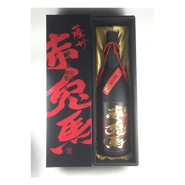 薩州 赤兎馬 芋焼酎 原酒 極味の雫 35度 1800ml 化粧箱入り 限定品