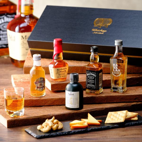 ウイスキー　箱　セット販売 Maker's Mark ウイスキー セット 世界のウイスキー 飲み比べ 5本