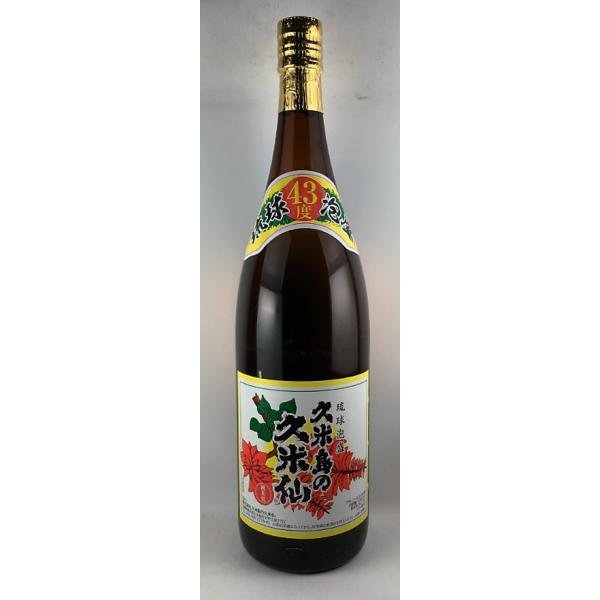 泡盛 琉球泡盛 久米島の久米仙 でいご 43度 箱入 1800ml 1.8L 泡盛 琉球泡盛 久米島の久米仙 でいご 43度 箱入 1800ml 1.8L