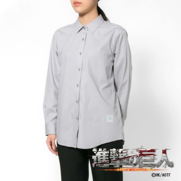 新品未使用　Admiral　レディス長袖シャツ　ATLA511 グレイ　M サイドスリットヘムL/S TEE ATLA511 – ADMIRAL