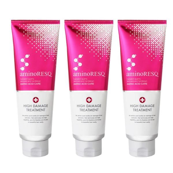 【3個セット】 アミノレスキュー ハイダメージトリートメント ヘアパック(200g)×3個セット アミノ酸系ヘアパック (aminoRESQ) ハイダメージヘア アクアノア