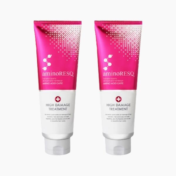 2個セット アミノレスキュー ハイダメージトリートメント ヘアパック 200g × 2個セット ハイダメージヘア アミノレスキュー