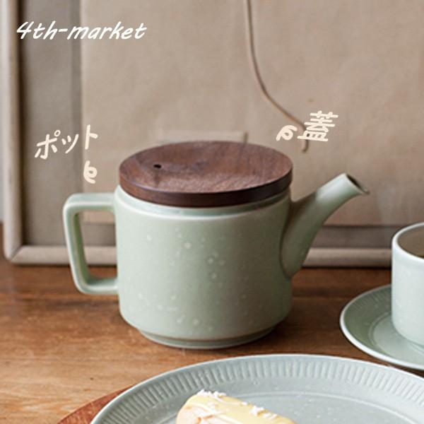 ポット 急須 萬古焼 ドット カフェ風 シンプル モダン おしゃれ 白色 水色 薄茶 4th Market ポルカドット ポット 500cc 000 212 Coco Miel 通販 Yahoo ショッピング