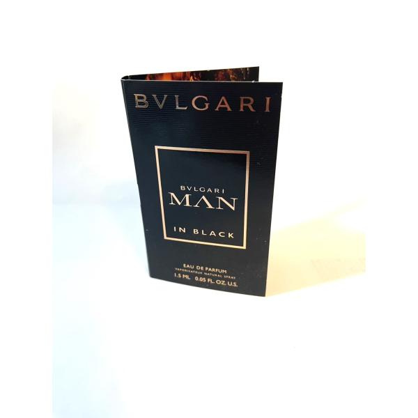 【並行輸入品】【ネコポス送料無料】BVLGARI ブルガリ　マンインブラック ＥＤＰ 1.5ml ※沖縄県は別途送料いただきます。※営業日13時までのご注文で当日発送。※金曜日の13時以降及び土日祝日の購入の場合は次の営業日の発送です。※営...