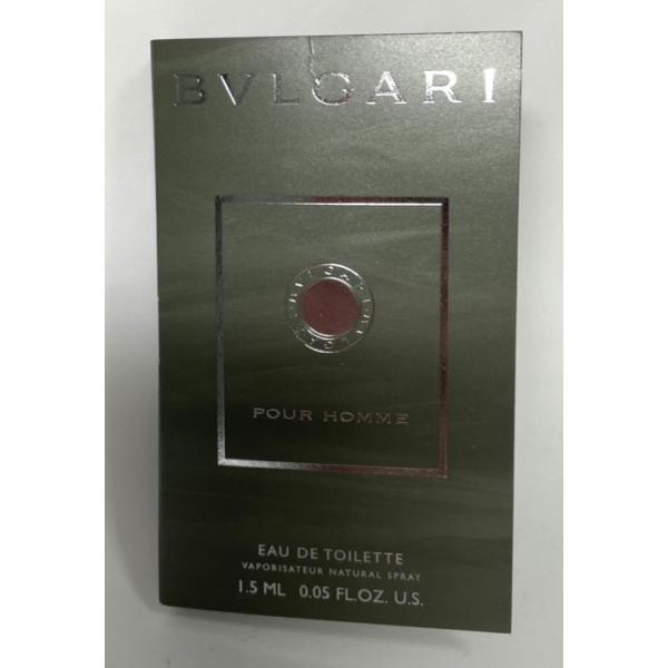 【並行輸入品】【ネコポス送料無料】BVLGARI ブルガリ プールオム オードトワレ 1.5ml