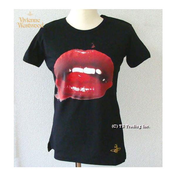 Vivienne Westwood MAN★リッププリント長袖Tシャツ XL platzts_mmliptee-bk