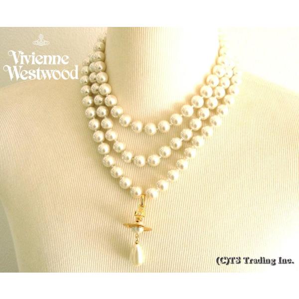 希少正規品/美品 VivienneWestwoodパールドロップチョーカー Vivienne Westwood パールドロップ チョーカー | ゴールドトーン